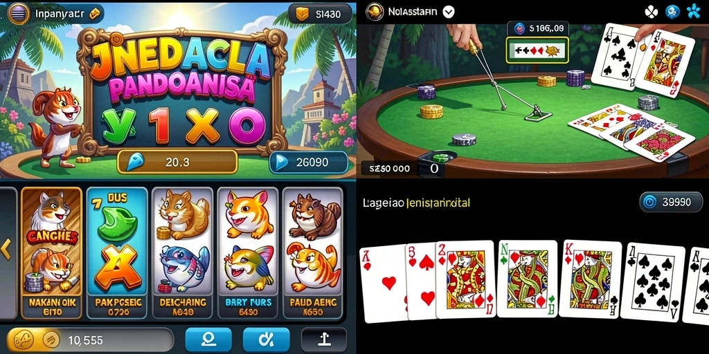idebet - Berbagai pilihan permainan menarik yang tersedia.